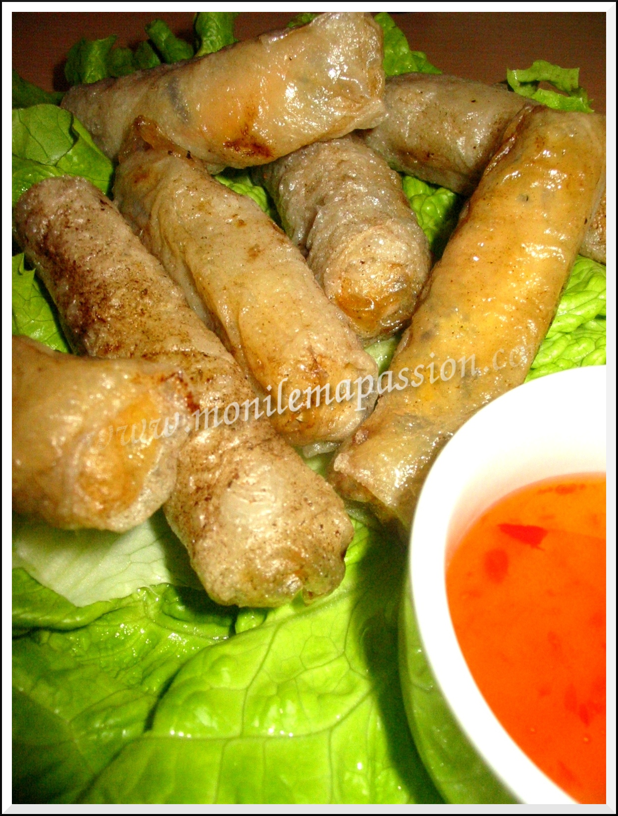 Nems au Poulet – Vietnamese Fried Chicken Spring Rolls