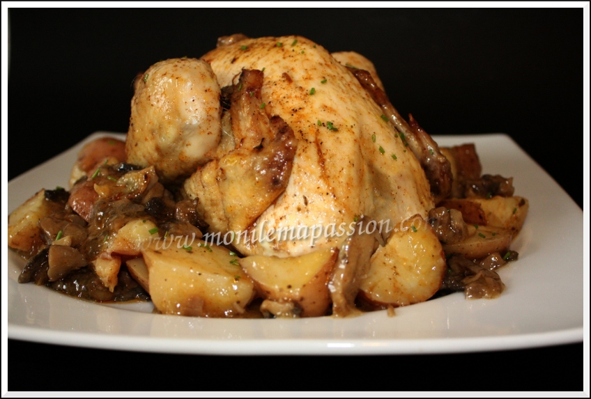 Poulet rôti extra moelleux – Extra moist roasted chicken