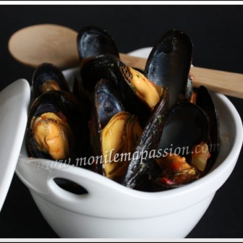 Reunionese style Mussels