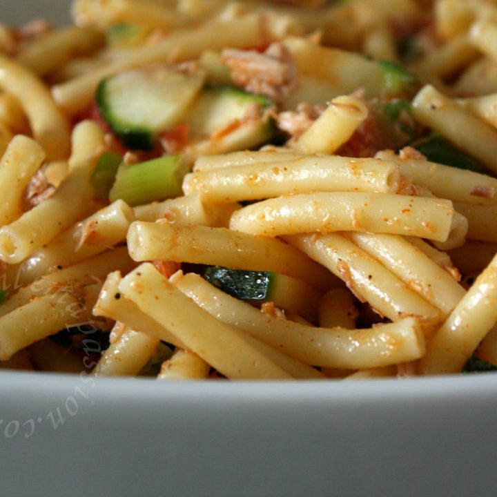 Salade de macaroni au thon