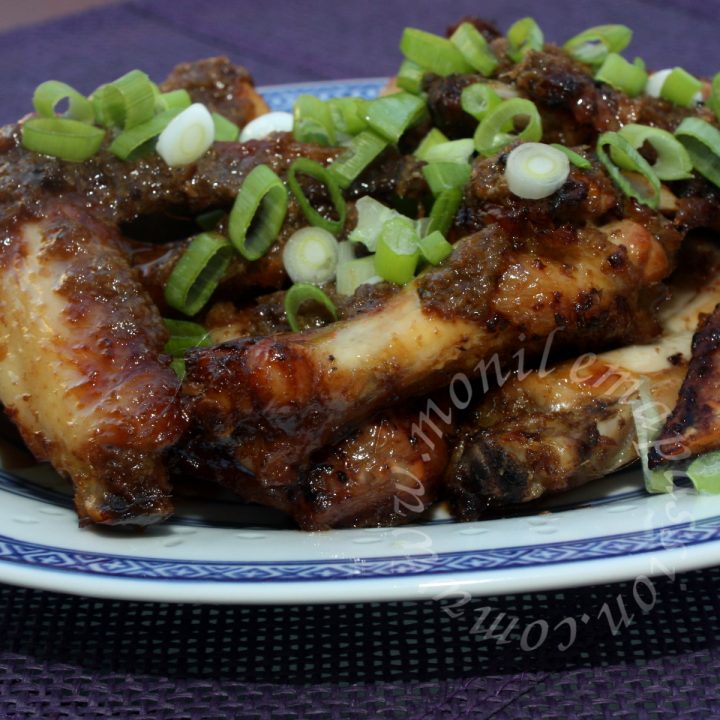 Malaysian style chicken wings